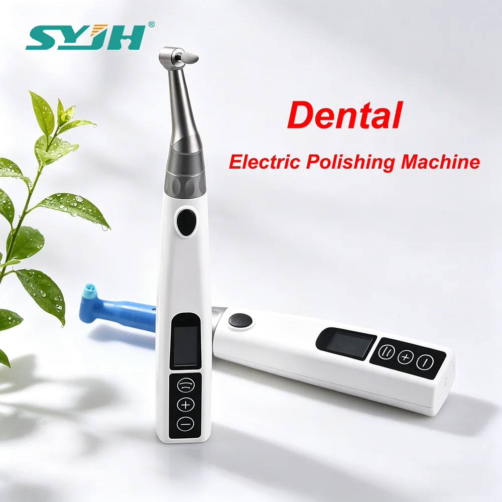 

SYJH Dental Wireless Electric Polishing Machine 3000 RPM Push Button 360° Rotation For Daily Dentistry Care Teeth Cleaning Tool