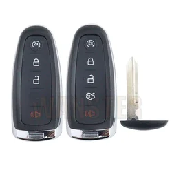 for Ford Edge Escape Explore Expedition Flex Focus Taurus C-max 2011 -2015 Car Key Fob Housing Key Case Shell