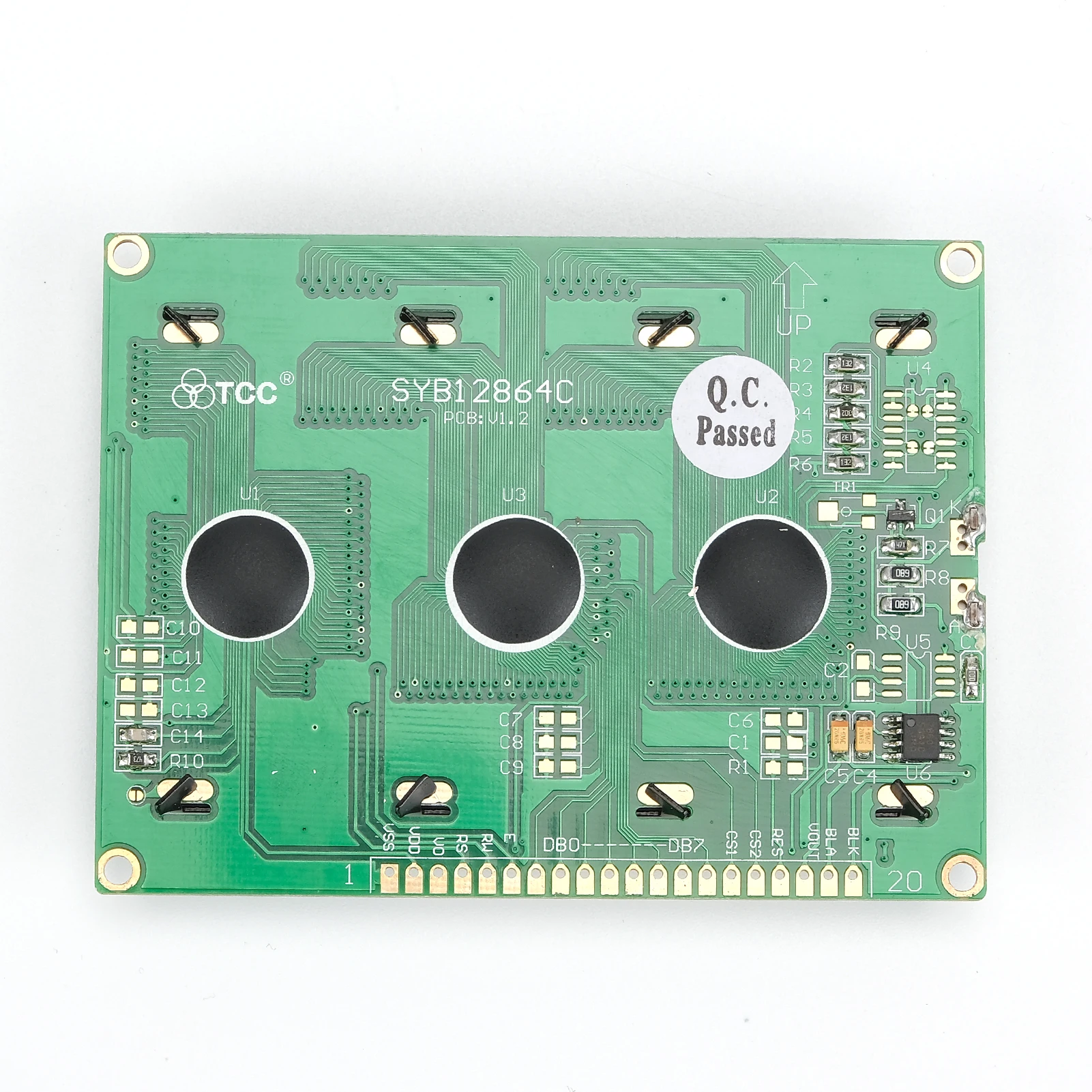 3.2 بوصة LCD شاشة أفقية وحدة 3.2 "12864 واجهة 240*320 SYB12864c LCD عرض وحدة ، نقطية LCD وحدة