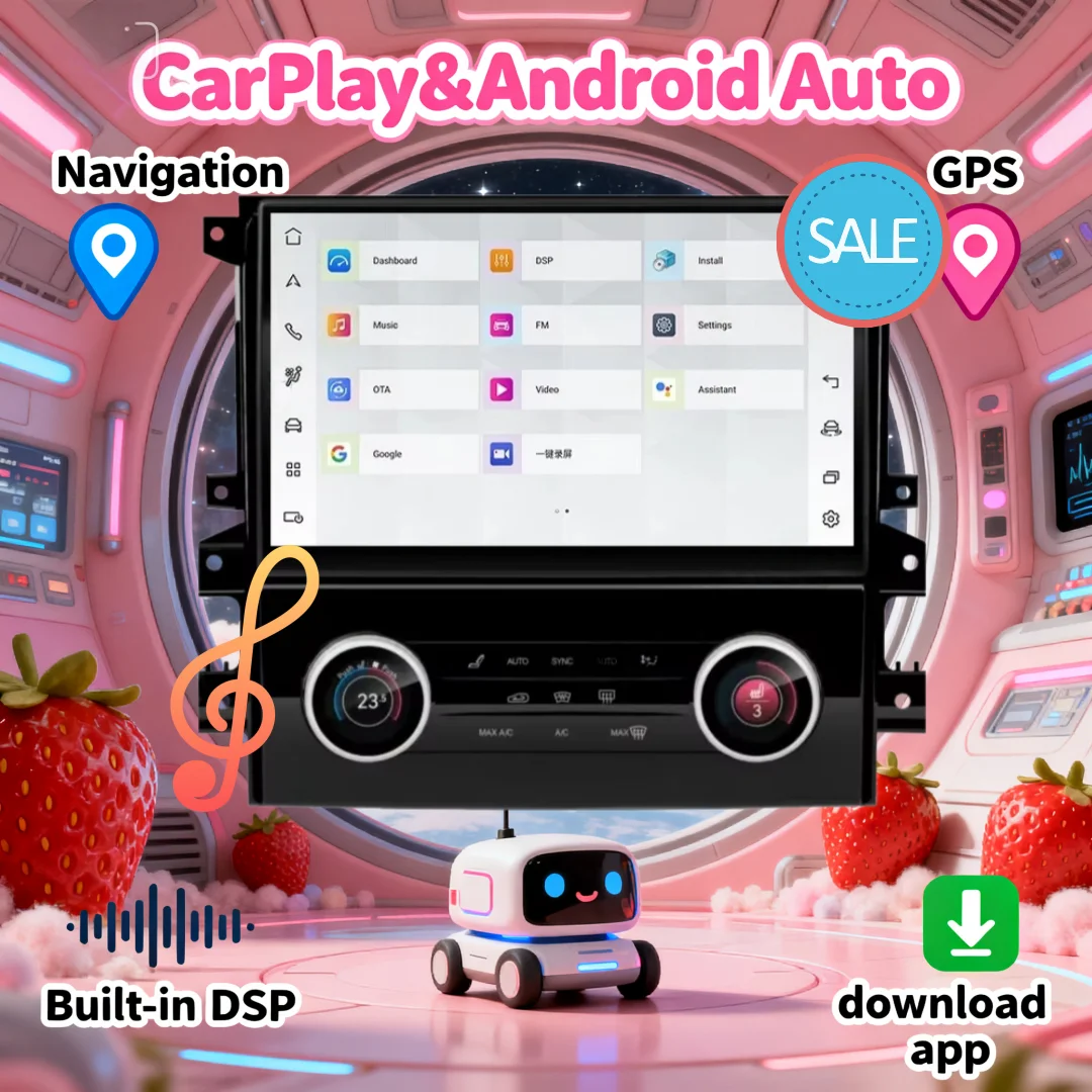 Upgrade 11.4 For Land Rover Discovery 5 2016-2020 Carplay Radio Android Car GPS Navigation Multimedia Player Head unit