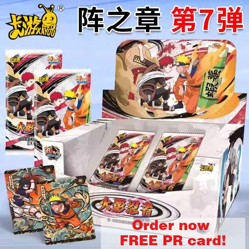 Genuine KAYOU NARUTO Shippuden Trading Cards Chapter of Soldiers