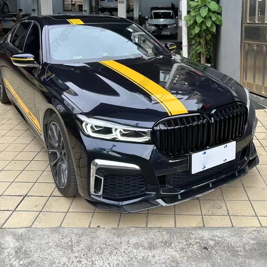 

For BMW 7 Series G11 G12 740i 750i Li M760Li LCI M Sport 2019-2022 Car Front Bumper Splash Lip Splitter Lip Splitter Body Kits