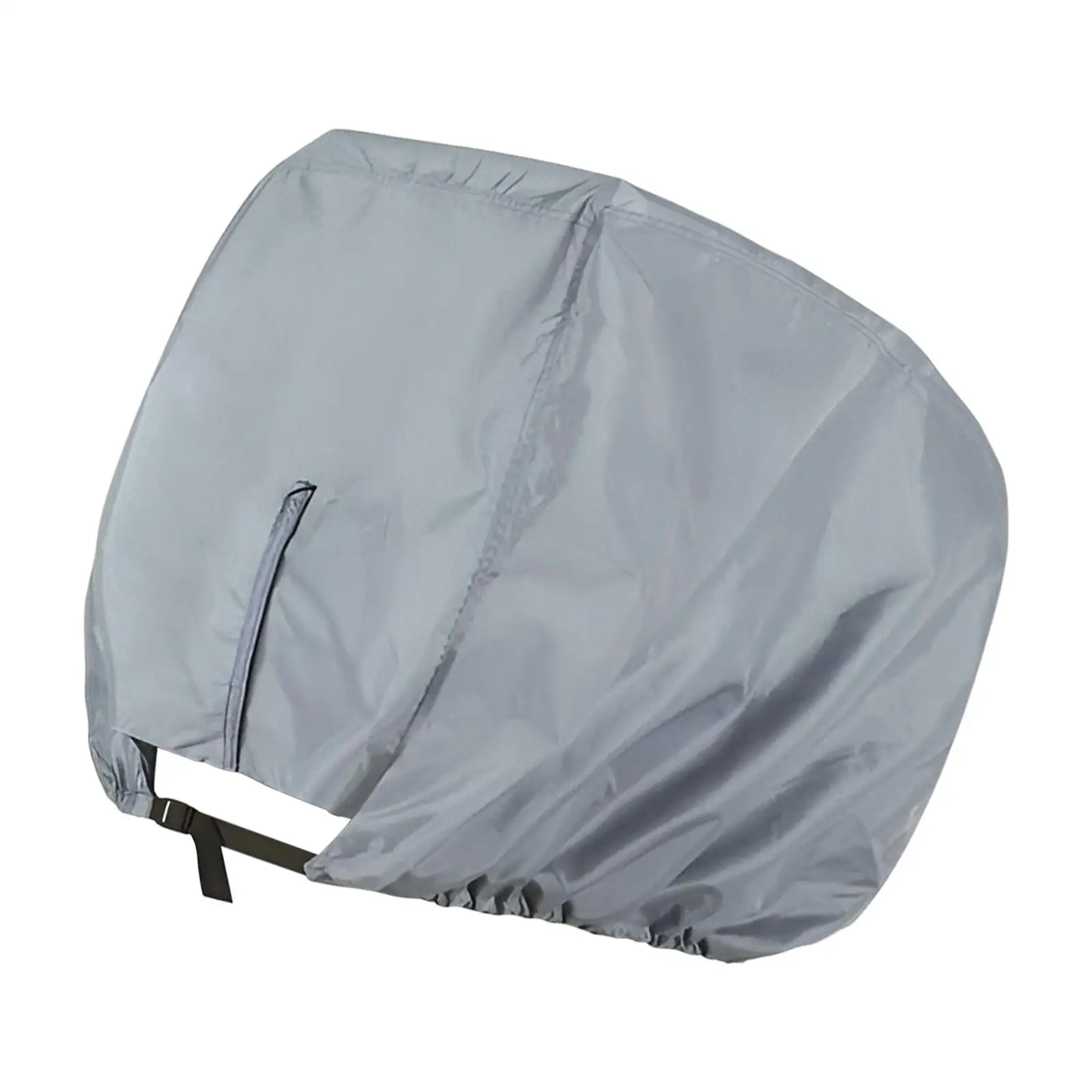 ผ้า Oxford Outboard Motor Cover Heavy Duty เหมาะสําหรับมอเตอร์ 115-225 สีเทา