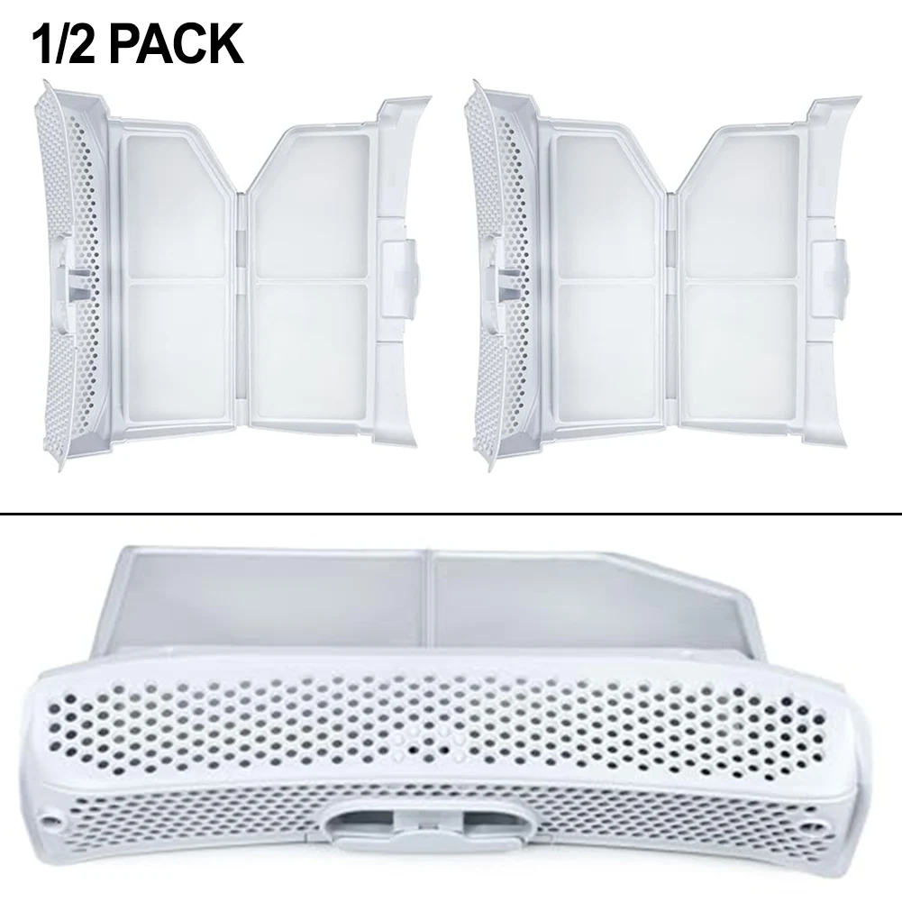 1/2 Buah Saringan Bulu Halus Kantong Saringan Filter Saringan Serat untuk Bosch untuk Siemens 752387 IQ500 IQ700 untuk Bagian Kelas Ekstra ISensoric