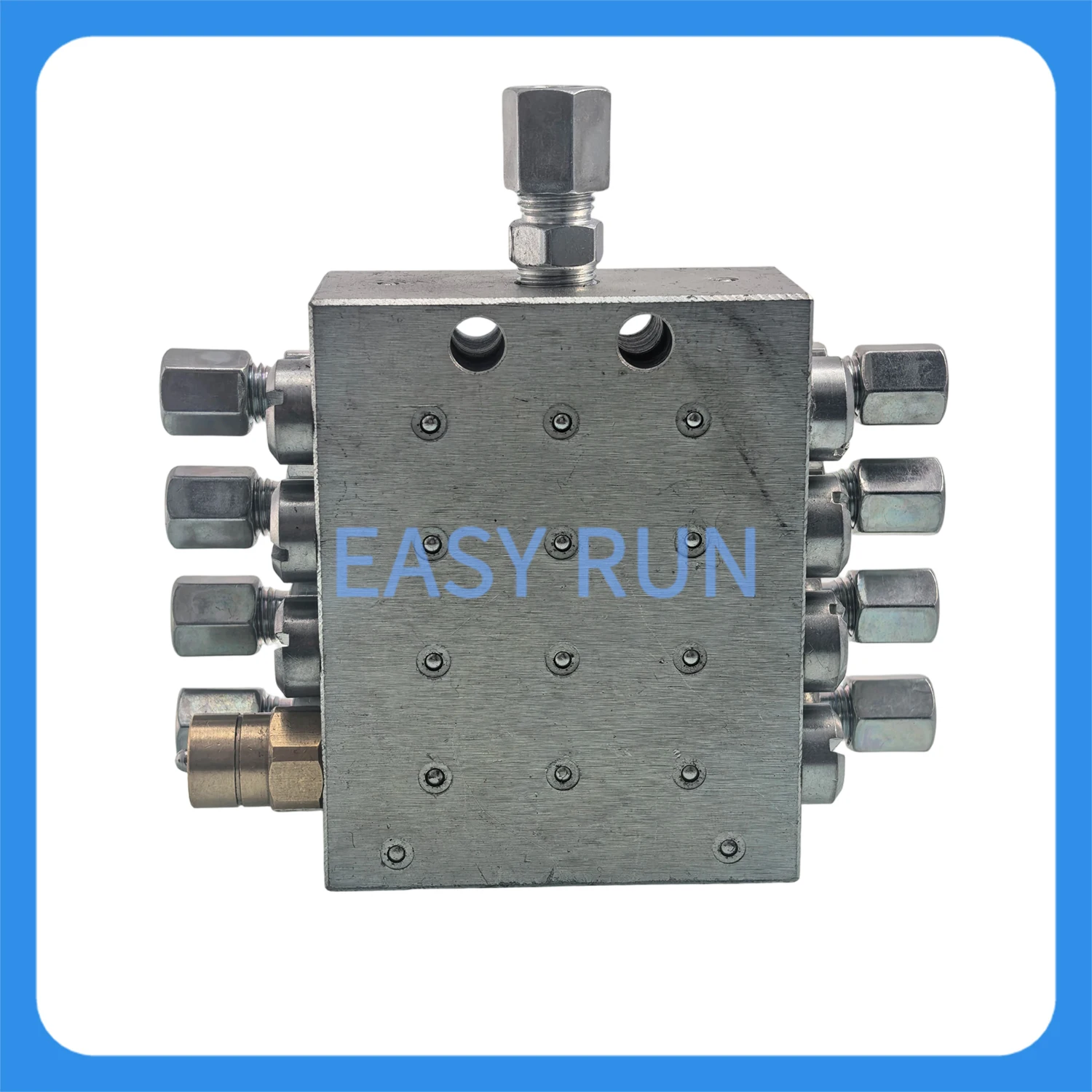 4-8 Way Progressive Lubrication Divider for Textile Machinery & Packaging Lines