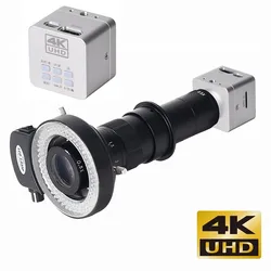 UHD Real 4K 41MP HDMI Type-C czujnik Sony IMX678 180X przemysłowa cyfrowa elektroniczna kamera mikroskopowa do naprawy telefonu lutowanie