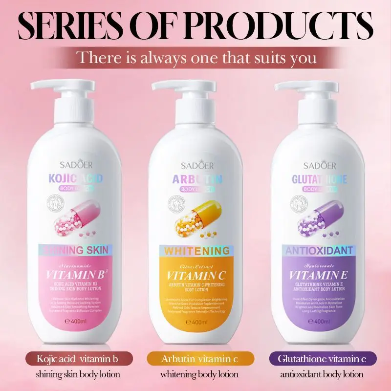 Acid Vitamin B3 Body Lotion Brightening Moisturizer For Skin Hydrating Cream Intensive Nourishing Anti Crack Anti Itch