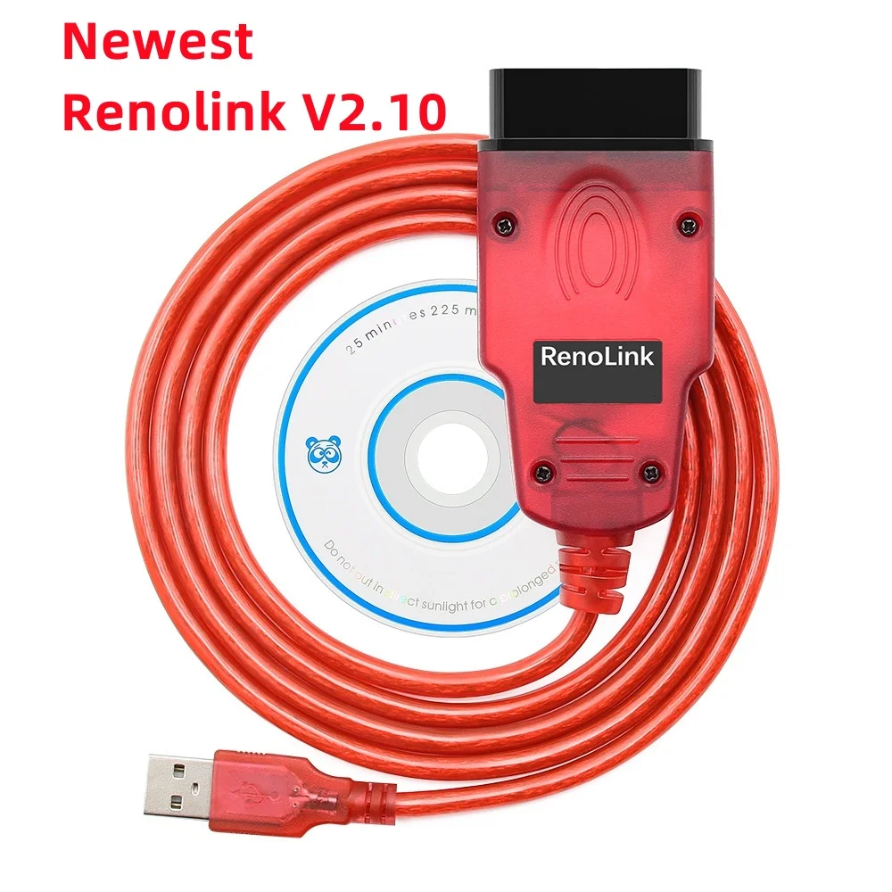 

Renolink v2.10 для Renault OBD OBD2 автомобилей ECU программатор сброса кодирования ключей ECU ECM многофункциональный инструмент