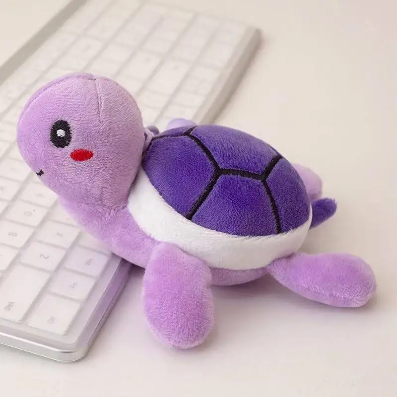 Newest Dopamine Turtle Backpack Pendant Keychain Kawaii Plush Toy Figure Doll Cartoon Cute Gift Doll for Friends Suitable Doll