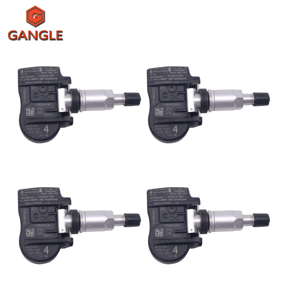 

4PCS/LOT TIRE PRESSURE SENSOR TPMS 407003VU0A 40700-3VU0A FOR OPEL VAUXHALL MOVANO COMBI RENAULT TALISMAN TIRE AIR PRESSURE