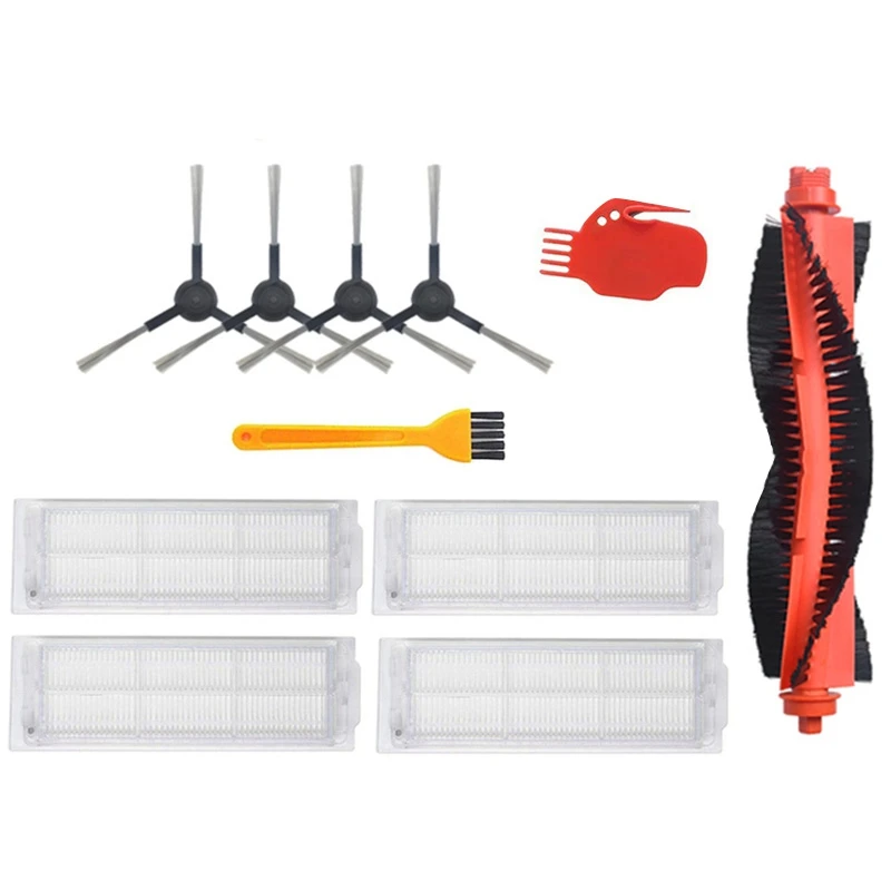 AD-Hepa Filter + Main Side Brush + Mop Cloth Replacement Kits For Xiaomi Mijia STYJ02YM Robotic Vacuum Cleaner Accessories