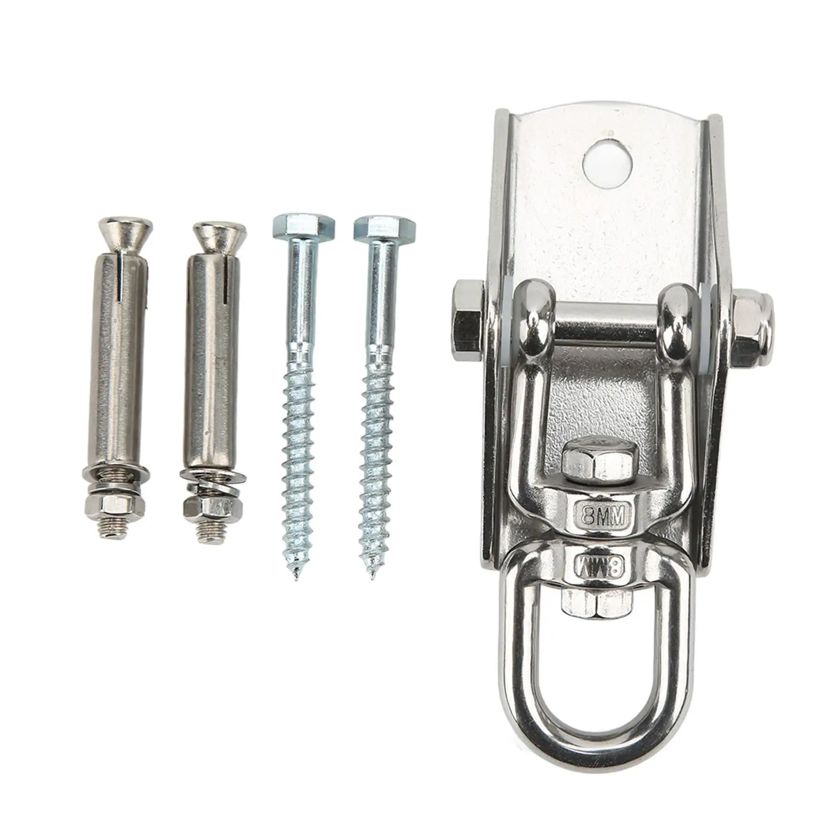 

Heavy-Duty Hammock Hanging - Rustproof Stainless Suspension Hooks & Screws for Easy Installation