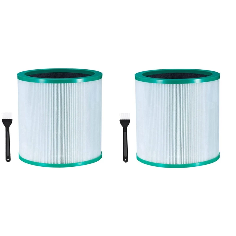 2X Air Purifier Filter For Dyson True HEPA Filter Tower Purifier Pure Cool Link TP01, TP03, TP02,BP01 Part 968126-03