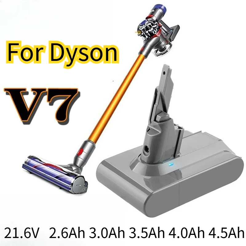

Applicable to Dyson V7 battery 21.6V vacuum cleaner accessories sweeper lithium battery backup power supply