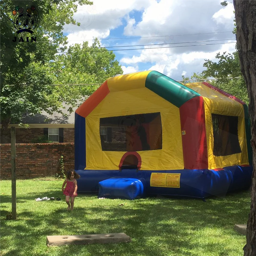 Casa de rebote inflable grande, castillo de salto inflable con soplador para niños, adultos, castillo de casa hinchable para fiesta, cumpleaños