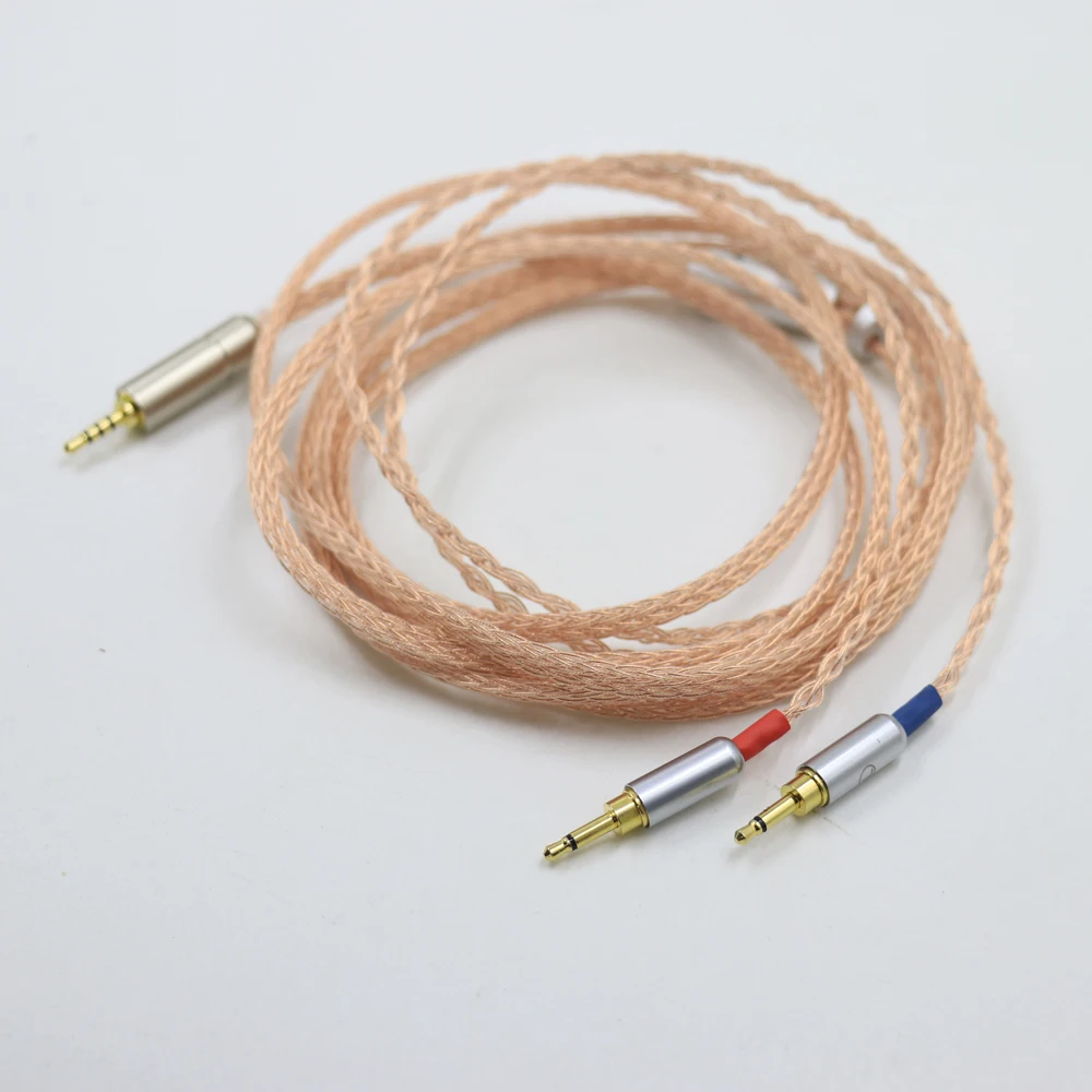 16 Cores Single Crystal Copper Headphone Upgrade Cable for Sonus Faber PRYMA Sivga Oriole SV021 1MORE H1707 Monolith M1060C