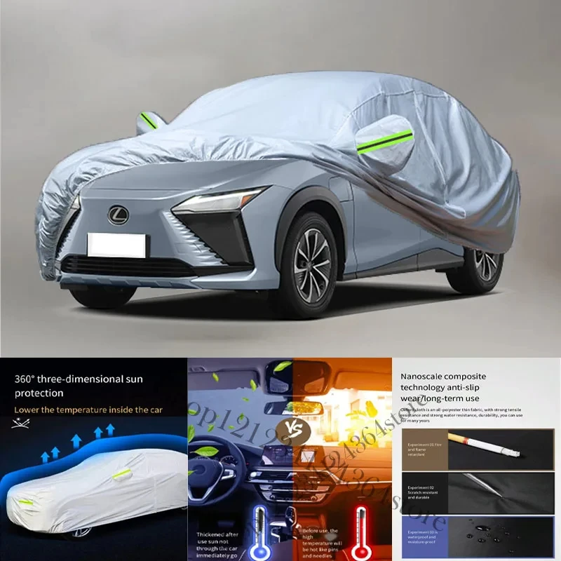 

For Lexus-RZ-210T Auto Anti snow Anti dust Anti-uv Anti peeling paint And Anti Rainwater 210t Car cover protection