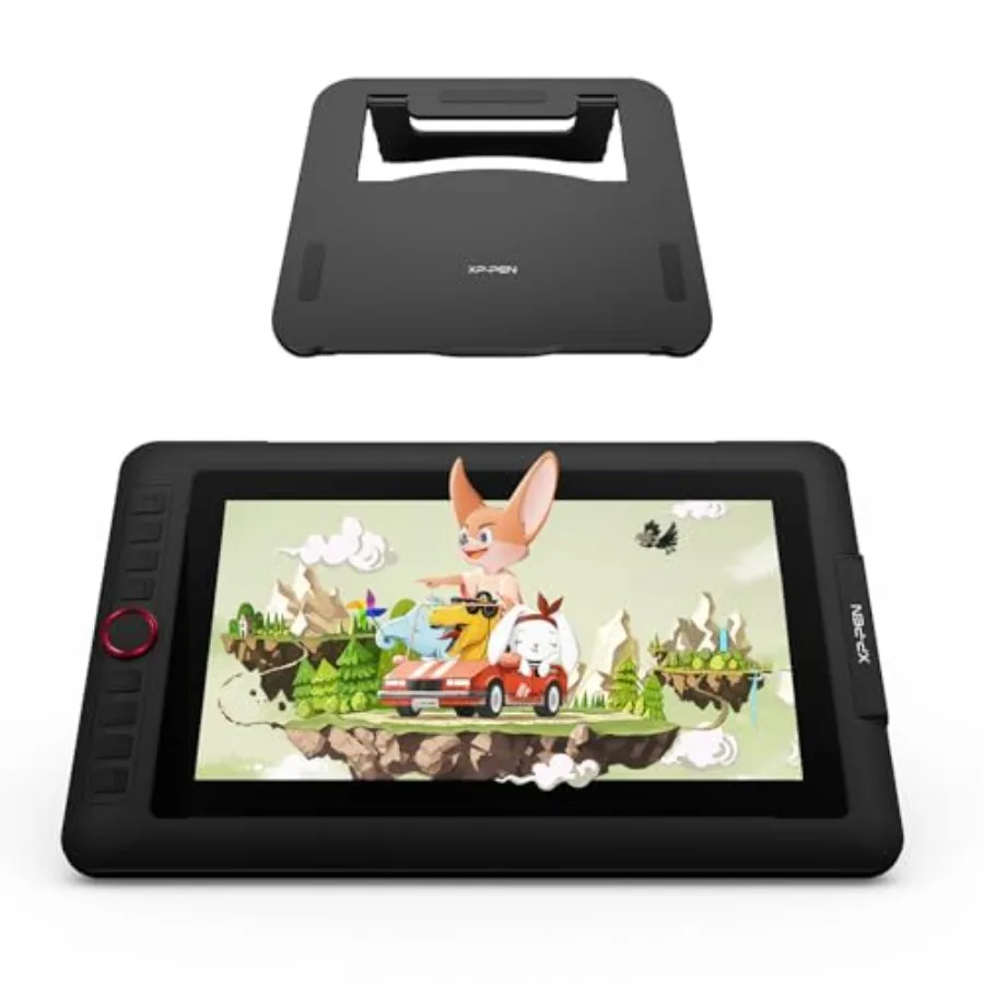 Artist12 Pro 11.6 drawing tablet for digital art full-laminated glass screen black pressure-sensitive pen with tilt support and