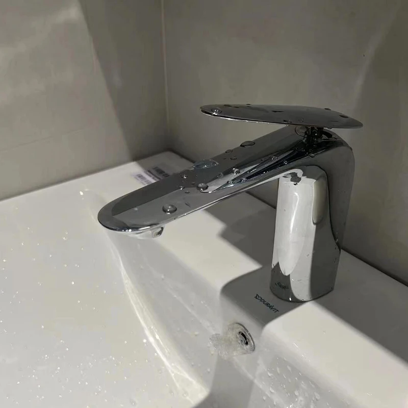 

Смеситель Gem Полностью медный бессвинцовый медный смеситель для умывальника Смеситель для умывальника Горячая и холодная вода с защитой от брызг