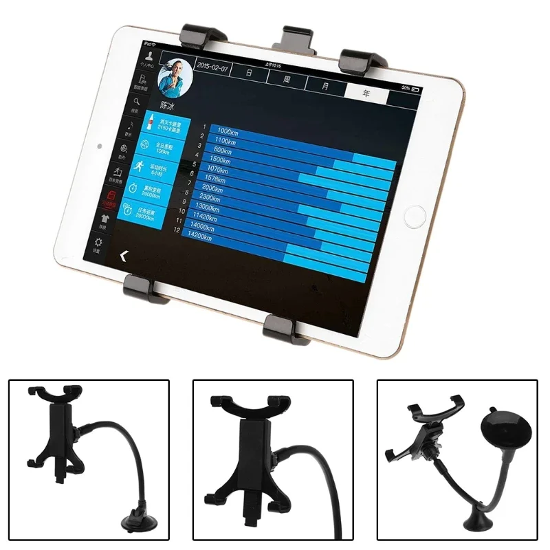 7 8 9 9.7 10 11 inch Tablet PC Stand Long Arm Tablet Car windshield Mount Holder Stand for Ipad 2 3 4 air 9.7\