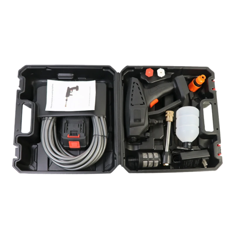

SXLL Car wash with portable wireless lithium battery cleaning spray pressure gun