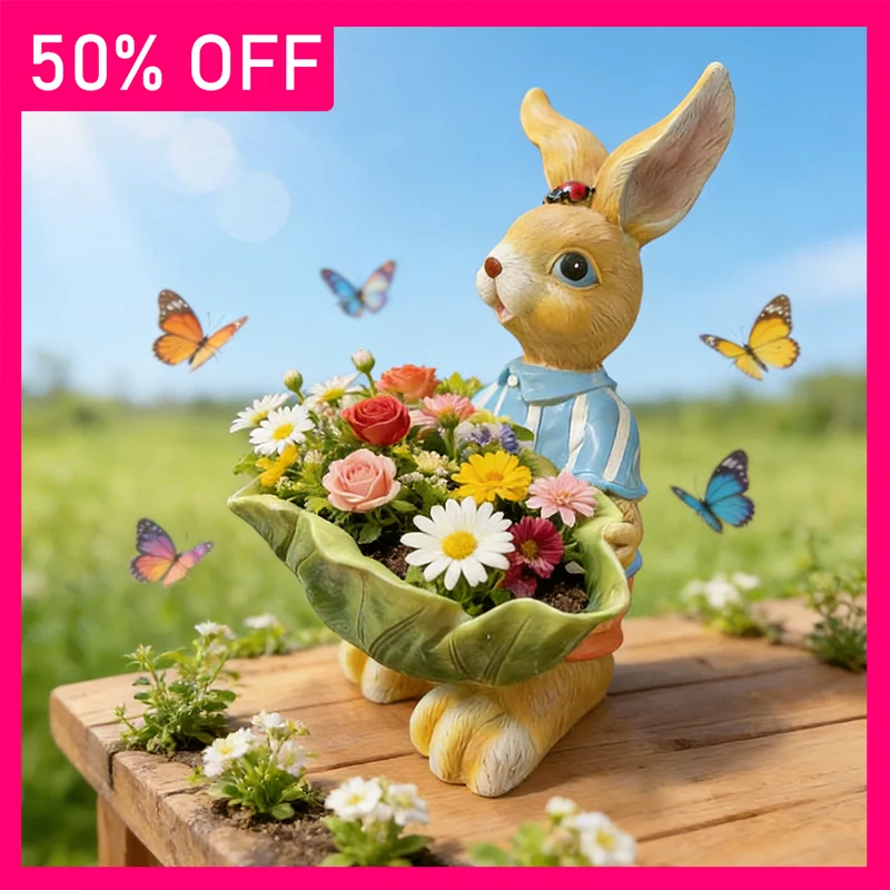 

Коллекционные скульптуры, статуэтки животных, винтажные цветочные горшки, креативные украшения для американского кантри-сада, двора, рабочего стола