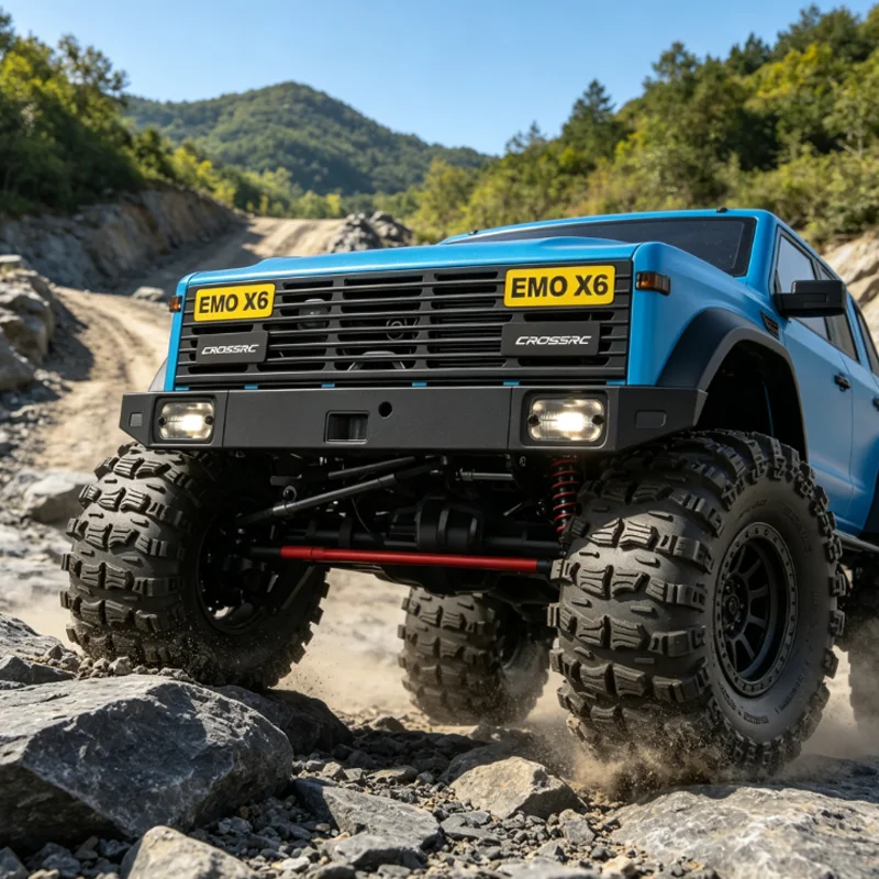 CROSSRC EMO X6 1/8 Ölçekli RC  - Rc Hobby Grade Crawler incelemesi ve fiyatı