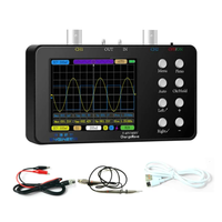 Dual-channel Portable Handheld  Digital Oscilloscope for Electronic Repair Tools 10M Analogue Bandwidth 50M Sampling Rate