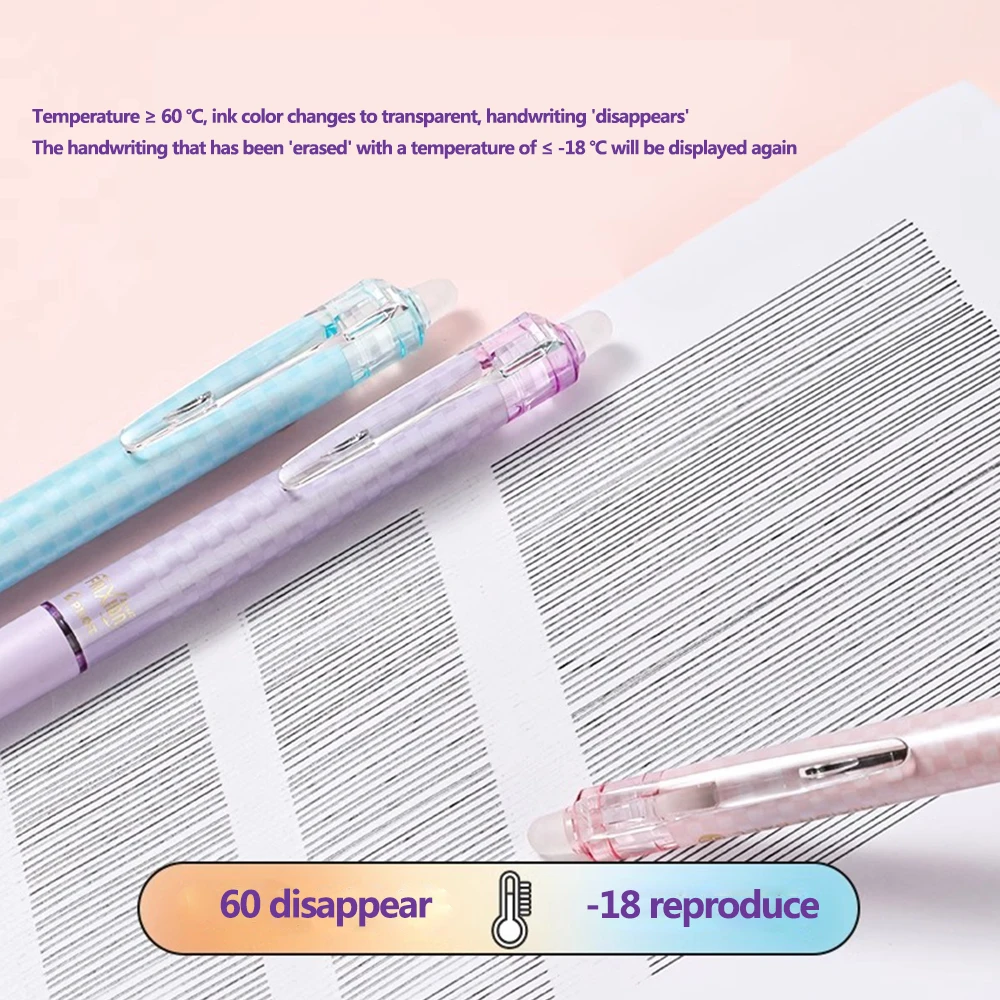 1pcs Japanese Pilot Frixion Erasable Ballpoint Pen LFBK-23EF Pressed Gel Pen 0.5mm School Acsesories  School Stationary Kawai