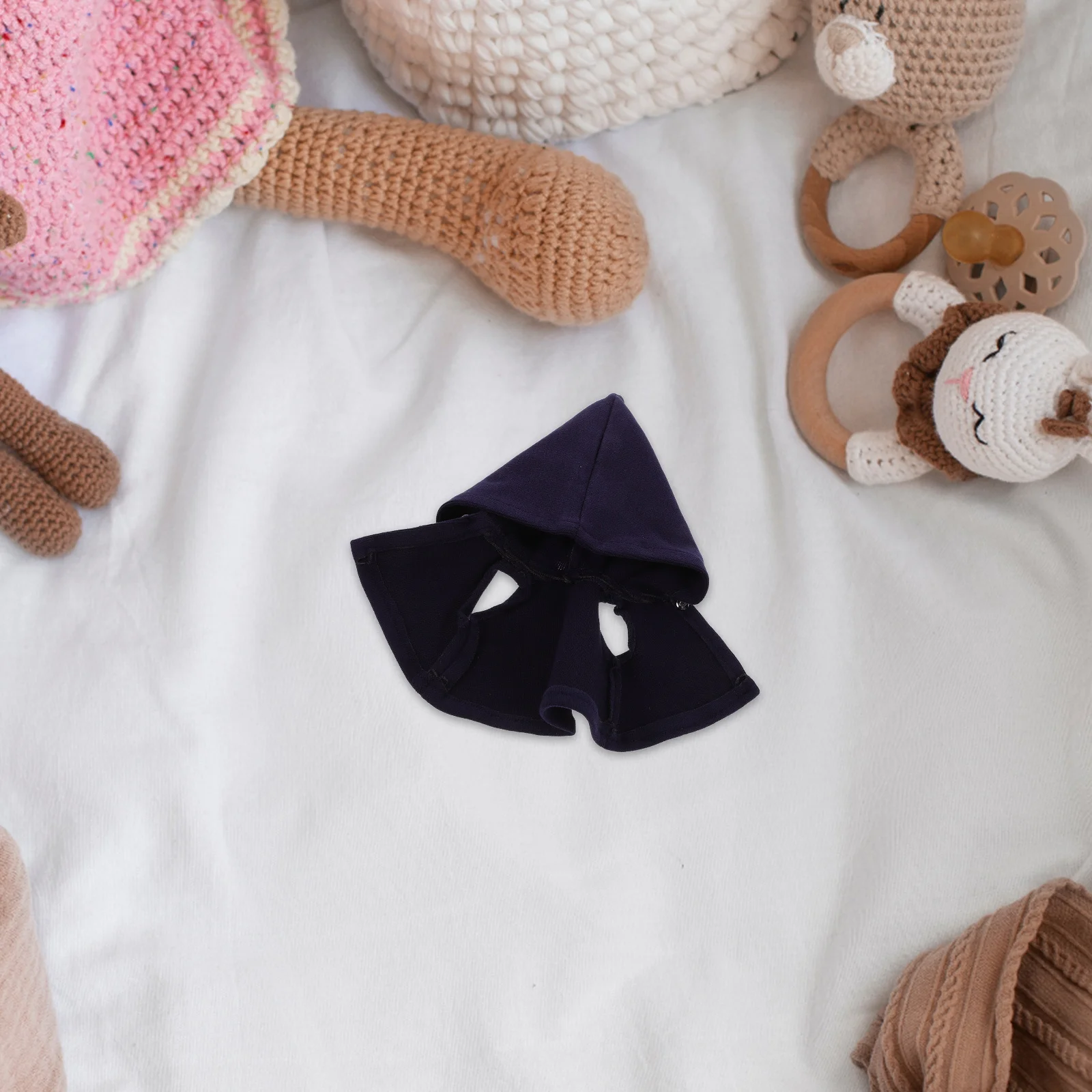 

Mini Wizard Robe Cloak for 17cm Figure Christmas Elf Costume Halloween Cosplay Dress Up Cloak Outfit Reusable Costume