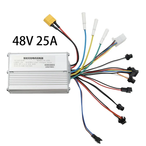 Imagen 2 del producto Controlador de Motor inteligente sin escobillas para patinete eléctrico TF-100, 36V, 48V, pantalla de instrumentos de 5/6 pines para patinete Kugoo M4
