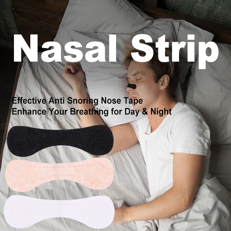 30Patches Breath Nasal Strips Material Safety Health Dilate Nostrils To Relieve Nasal Congestion Solve Sleep Problems Gentle