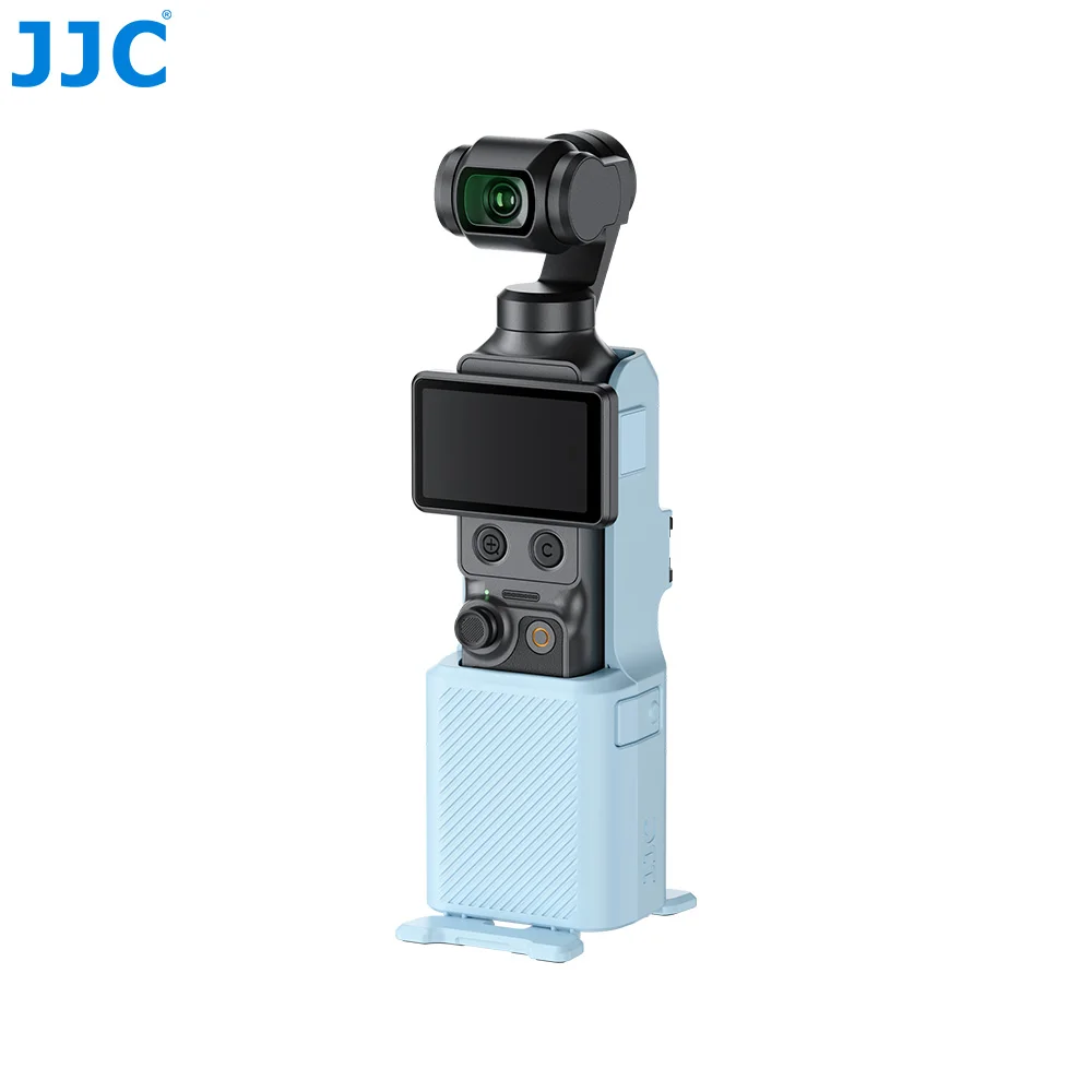 

JJC 2-in-1 Handgrip Protective Case For DJI Osmo Pocket 4 3 Accessories Camera Protective Cover Scratch-resistant Lens Cap