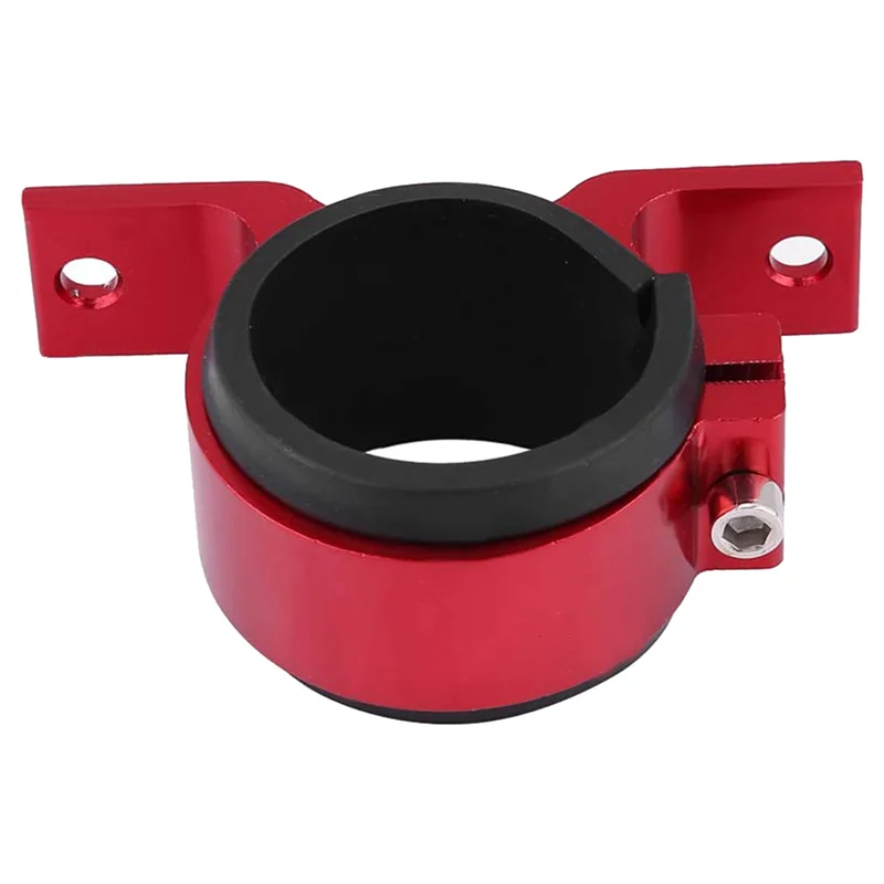 

10X Red 60Mm Fuel Pump Single Mount Bracket Fuel Filter External Bracket Clamp Cradle For 044