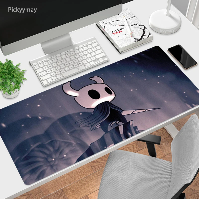 Grand tapis de souris Knight, ajouré, pour ordinateur de bureau, jeu, clavier, extensible, en caoutchouc, Xxl