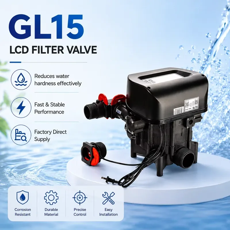 Wholesale High Flow Water Treatment Filter Valve 18T/H Automatic Multiport Control Valve for Commercial Filtration System