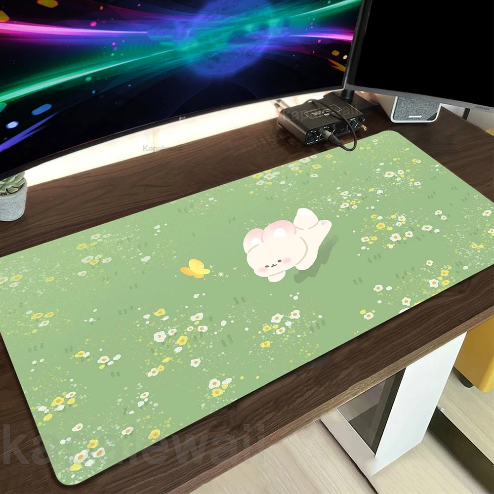

HD Print Mouse Pad Pc Gamer Mousepad Rubber Mouse Mat Gaming Speed Keyboard Pads Office Rubber Desk Soft Mat Kawaii Cat Mat