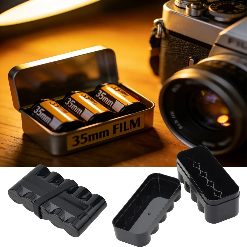 

Коробка для хранения пленки, 1 шт., на 5/10 рулонов, с настольной подставкой, для пленок 120 мм, защитные аксессуары