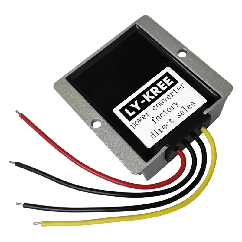 LY-KREE 12V do 13.8V 15V 19V 27V 28V Moduł wzmacniający konwerter DC-DC 12V do 24V Transformator napięcia 10A 15A — zdjęcie 2