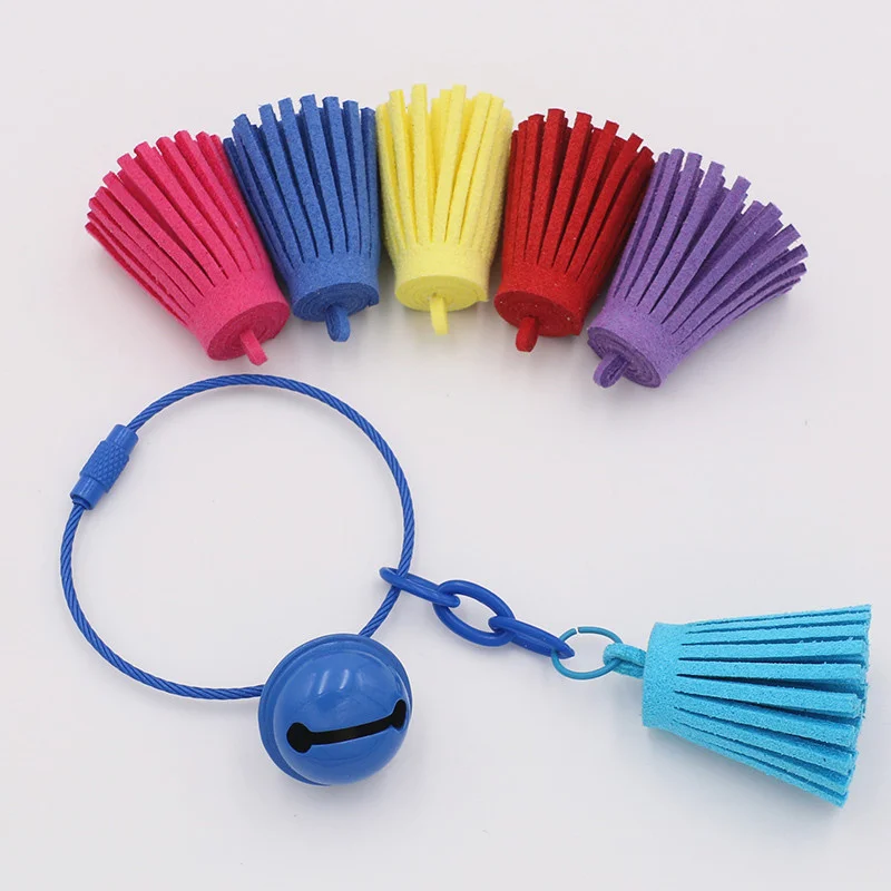 10/20Pcs 30mm Faux Suede Tassel Bulk Leather Tassels Charm Pendant for KeyChain Tassel Cellphone Straps DIY Craft Jewelry Making