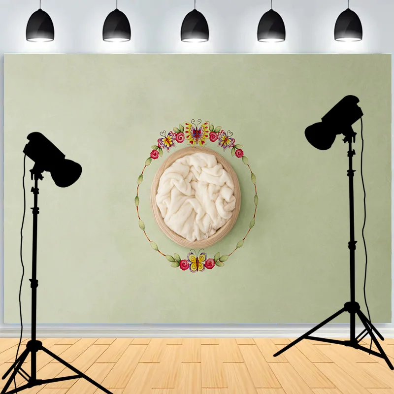 Neutral Hue Hundred-day Portrait Wrinkle Resistance ColorFast Photography Background Infant Skin Studio Backdrops PI-41