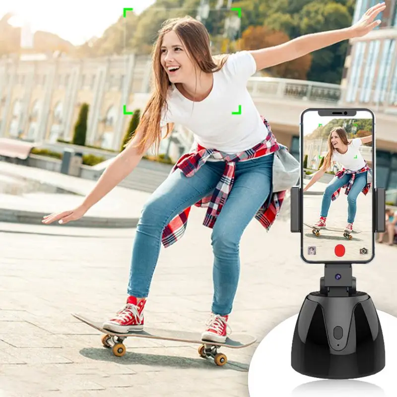 Smartphone Gimbal Stabilizer Phone Stand Portable Gimbal Vlogging Stabilizer With 360 Degree Rotation Cell Phone Holder