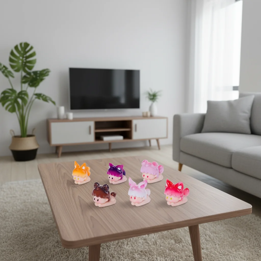 

Resin Animal Model DIY Modern Design Animal Figurine Miniature Resin Material Cartoon Style Mini Animal Crafts For Interior