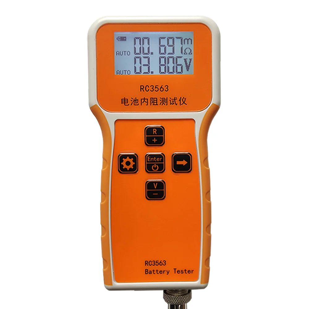 RC3563 Battery Voltage Internal Resistance Tester True Four-wire 18650 Lithium Battery Tester High-precision Battery Analyzer