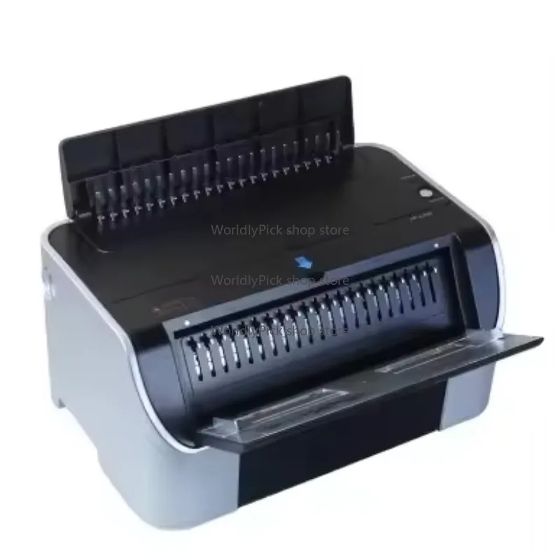 

Desktop A4 Plastic Comb Binding Machine 21-Hole Punching Manual Strip Comb Book Electric Equipment