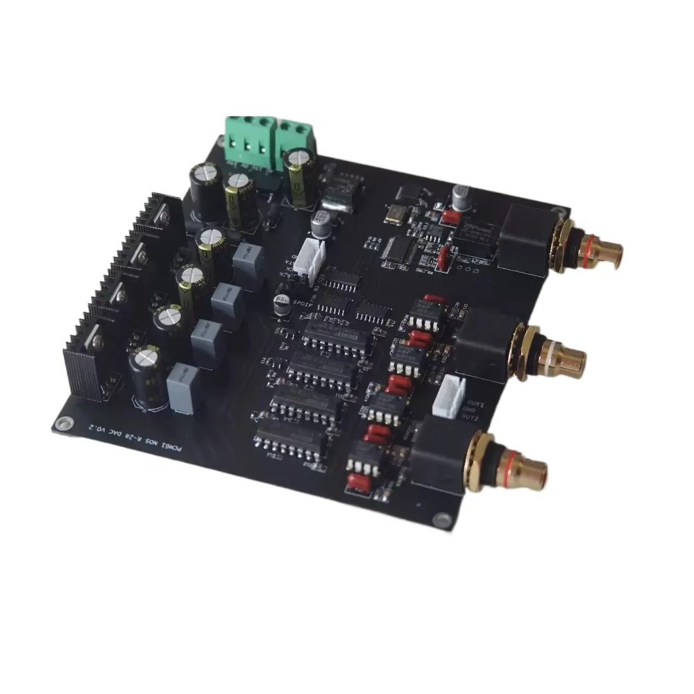PCM61 R2R DAC Board 4-Parallel Differential Analog Vinyl Sound HiFi Audio Decoder Module