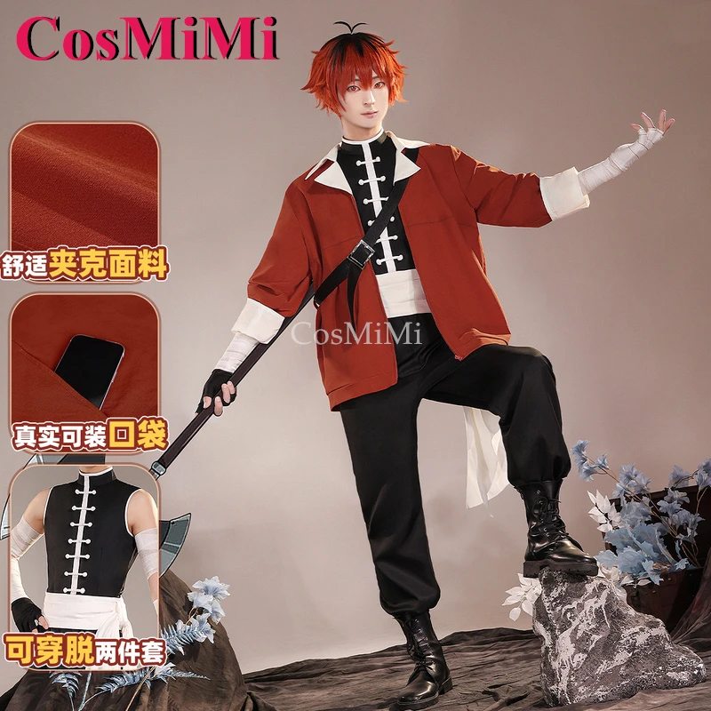 

CosMiMi Stark Cosplay Anime Frieren: Beyond Journey's End Costume Fashion Daily Outfit Carnival Party Role Play Clothing S-XL