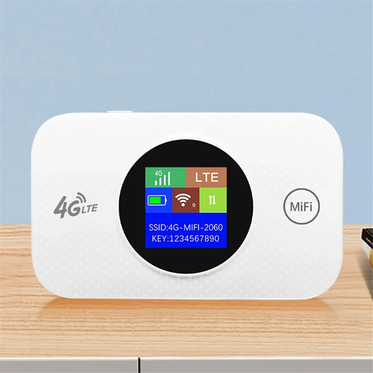 AD41-MF968 4G WIFI ホットスポット 4G SIM WIFI ルーター Sim カードスロット付き 4G ミニ LTE ルーター トラベル WiFi ルーター 3000mah 150mbps