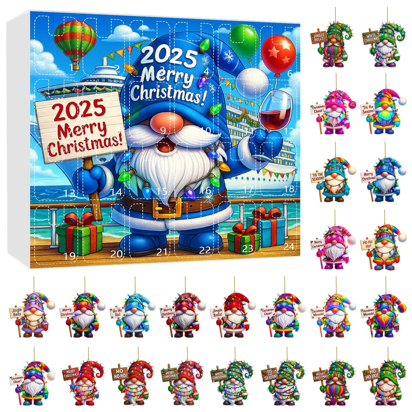 Kitchen Timers Manual Christmas Tree Dinosaur Pendant Advent Calendar 2024 24 Day Battery Pack Christmas Lights with Timer