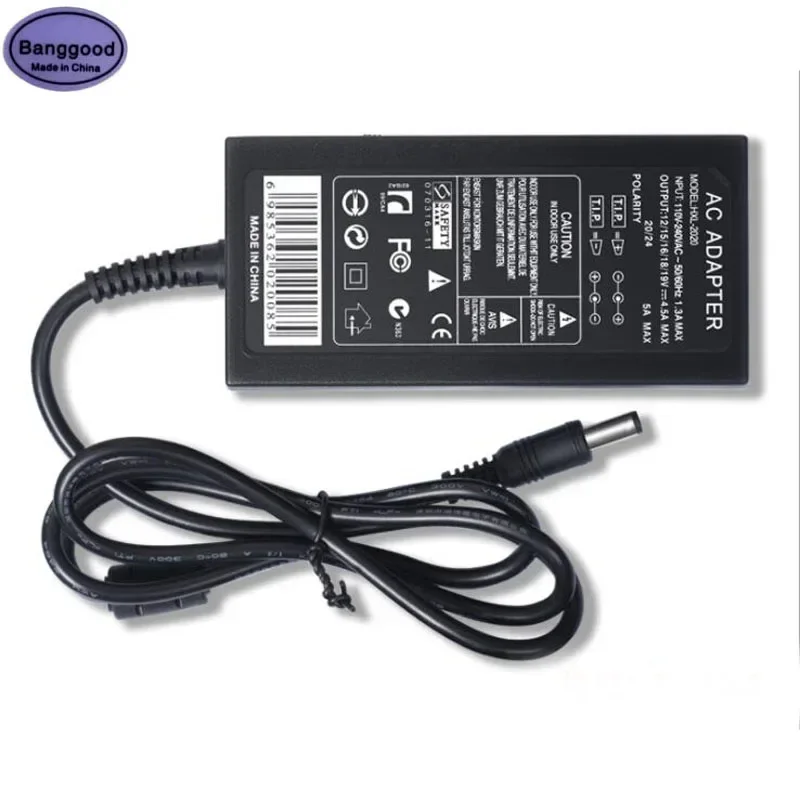 Universal 96W 12V-24V DC 5.5x2.1mm Multifunction AC Adapter Notebook Power Supply Adjustable Voltage Charger for DELL HP Acer